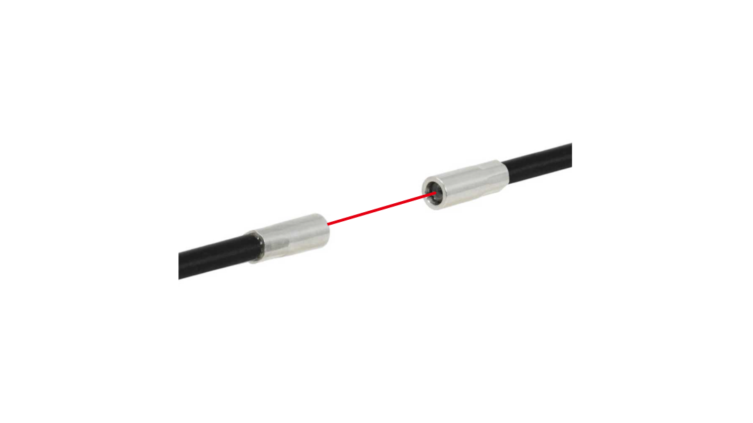 OPTEX FA NF-TR10 | Through-Beam Fibre Optic Cable | ø3, Free-Cut