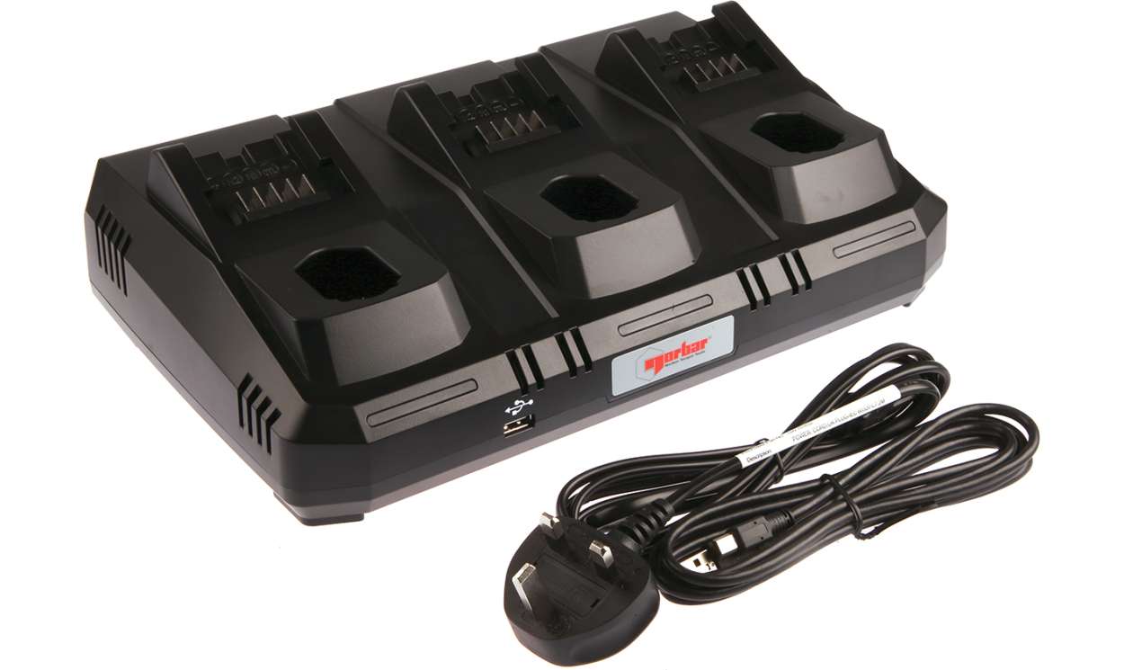 Norbar 180661 Torque Tools EBT-92-4000 Auto 2 Speed Cordless Torque Wrench, 800Nm- 4000Nm, 1 in Drive, 2 Type G - British 3-pin - generaltechuae