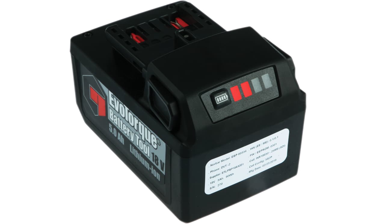 Norbar 180661 Torque Tools EBT-92-4000 Auto 2 Speed Cordless Torque Wrench, 800Nm- 4000Nm, 1 in Drive, 2 Type G - British 3-pin - generaltechuae