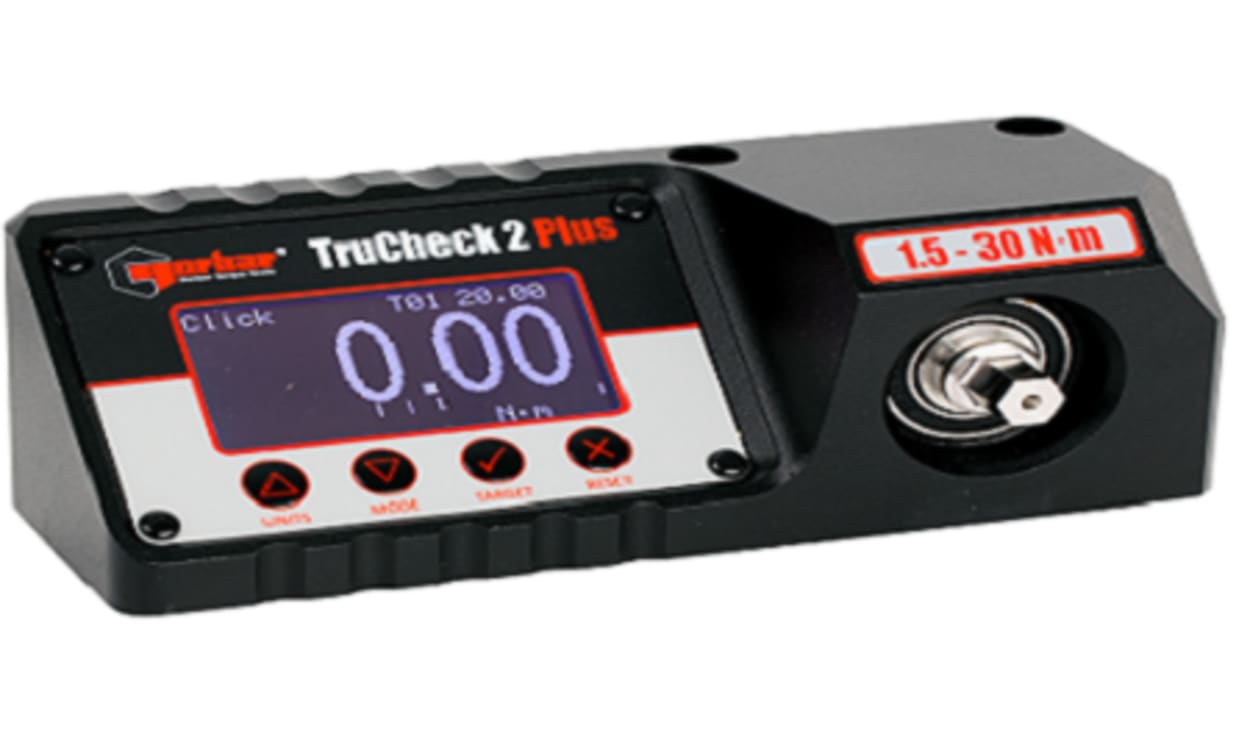 Norbar 43563.RS Torque Tools Digital Torque Tester, 1.50 → 30.00Nm, 10mm Drive, ±1 % Accuracy, 0.01Nm Increment