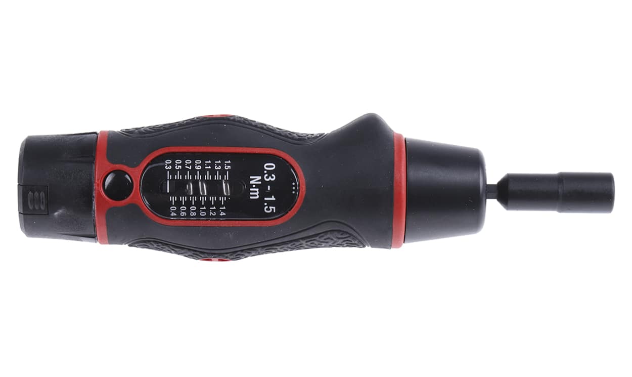 Norbar 13851 Torque Tools Adjustable Hex Torque Screwdriver, 0.6 → 3Nm, 1/4 in Drive - generaltechuae