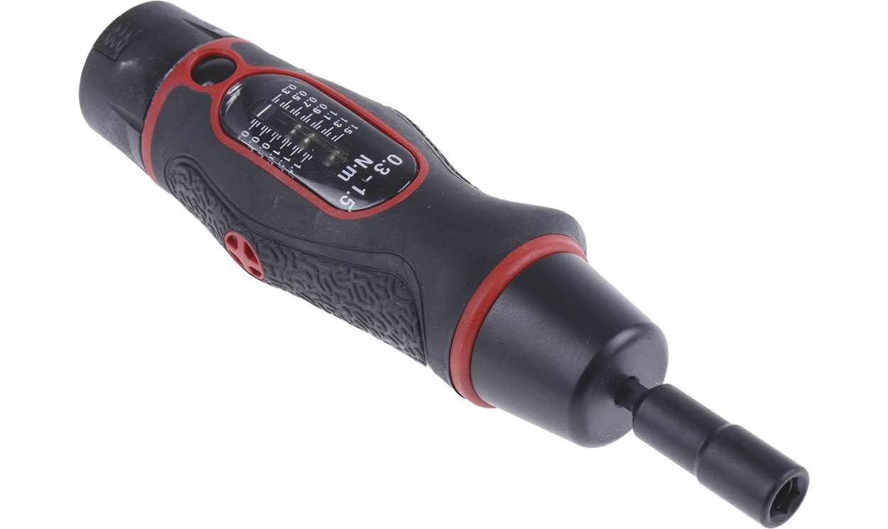 Norbar 13851 Torque Tools Adjustable Hex Torque Screwdriver, 0.6 → 3Nm, 1/4 in Drive - generaltechuae