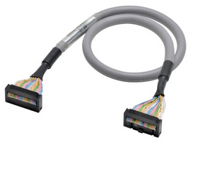 OMRON XW2Z-RY150C | I/O connection cable, with shield connection, MIL20 to fork terminals, 1.5 m - generaltechuae