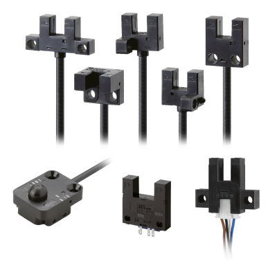 Omron EE-SX673, Through Beam Photoelectric Sensor, Fork Sensor, 5 mm Detection Range