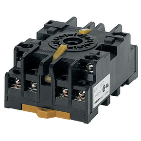 OMRON P2CF-11-E | Socket, DIN rail/surface mounting, 11-pin, screw terminals - generaltechuae