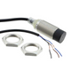 Omron E2B-M18KN16-WP-C1 2M, Inductive Threaded Barrel Proximity Sensor, M18, 16 mm Detection, NPN NO, 12 → 24 V dc