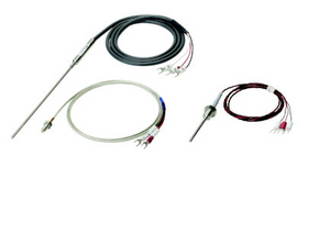 OMRON E52-ETK6-100-2-A | Temperature sensor, Pro, smooth tube, Thermocouple, K, dia. 6, 100 mm, INCONEL 600, pre-wired with cable end shoes 2 m - generaltechuae