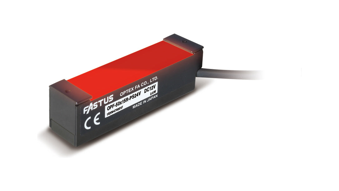 OPTEX FA OPF-50x15R-PS | Narrow Directivity LED Backlight | Red, 2.6 W, 12 VDC