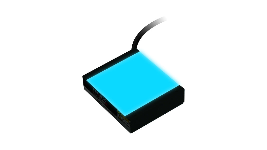 OPTEX FA OPF-S77x77B-DF | Diffusion-Type Sensing LED Backlight | Blue, 9.0 W