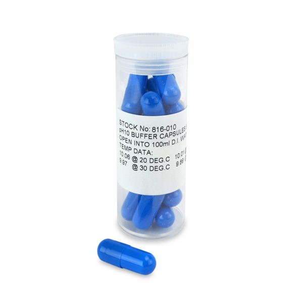 ETI 816-010 | pH Buffer Capsules | pH 10.00, Pack of 10 - generaltechuae