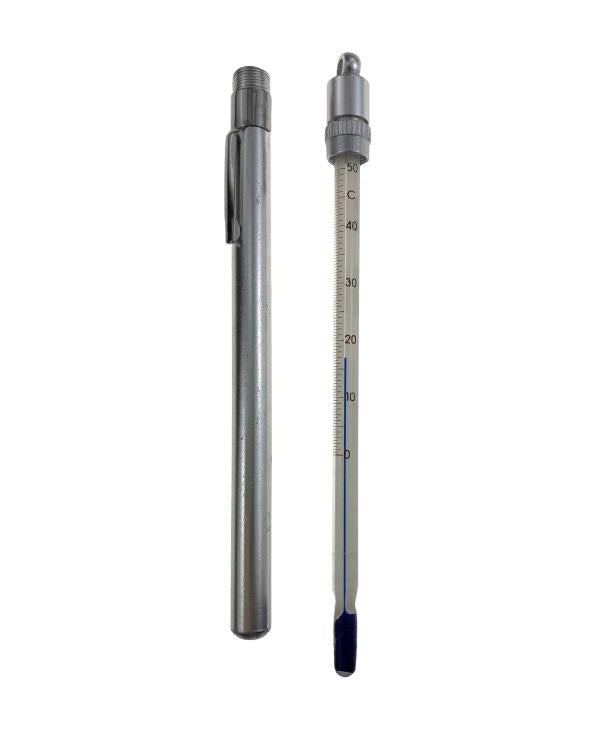 Brannan 22/848/2 | Heavy Duty Aluminium Case Pocket Thermometer | -30 to +50 °C, 1 °C divisions - generaltechuae
