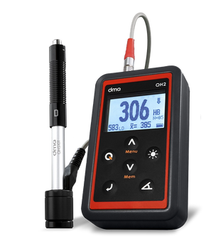 DMQ QH2 DLP | Leeb Hardness Tester, Datalogger and HLD Block | 1000 readings, USB, ASTM A956 - generaltechuae
