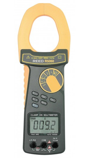 REED R5060 2000A True RMS AC/DC Clamp Meter - generaltechuae