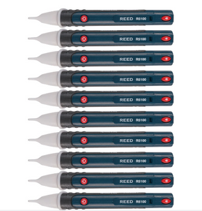 REED R5100-10PK Non-Contact AC Voltage Detector with Flashlight, 10-Pack - generaltechuae