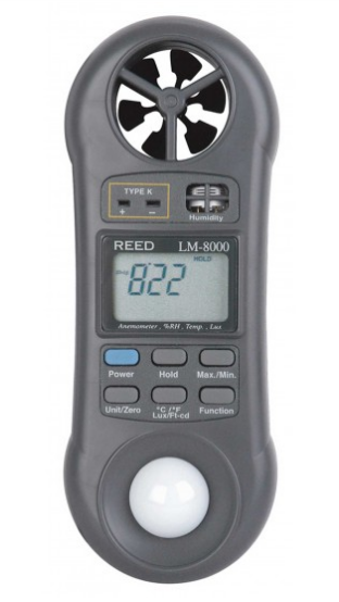 REED LM-8000 Multi-Function Environmental Meter - generaltechuae