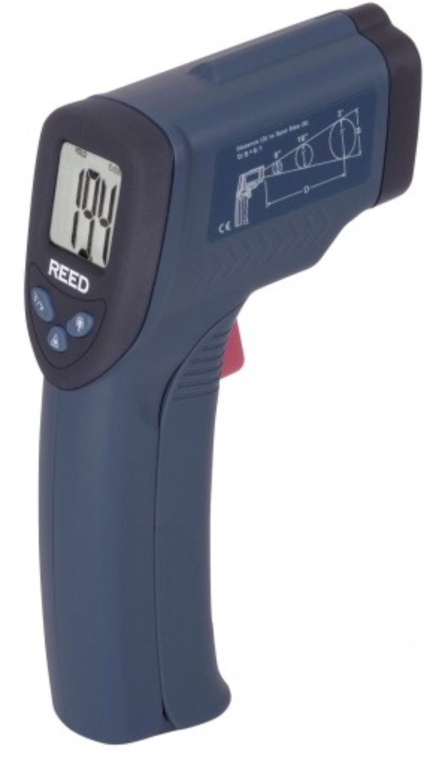 REED R2001 Infrared Thermometer, 8:1, 536°F (280°C) - generaltechuae