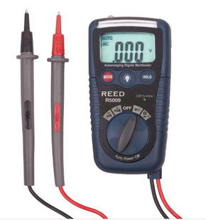 REED R5009 Compact Multimeter with NCV and Flashlight