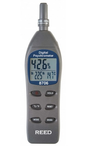 REED 8706 Psychrometer / Thermo-Hygrometer - generaltechuae