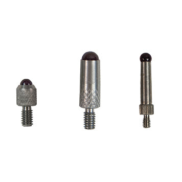 Flexbar 15333 | Ruby Ball Indicator Tip | 4mm ball, 1/4" length, M2.5 thread - generaltechuae