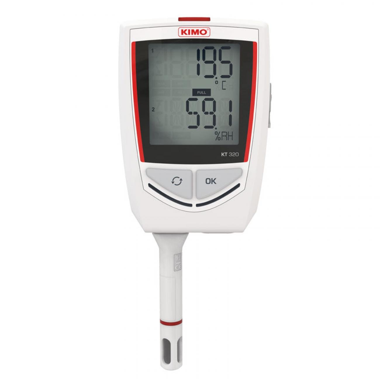 KISTOCK DATA LOGGER | Temperature, humidity, current, voltage, impulsion - generaltechuae