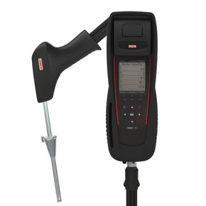 Combustion gas analyser