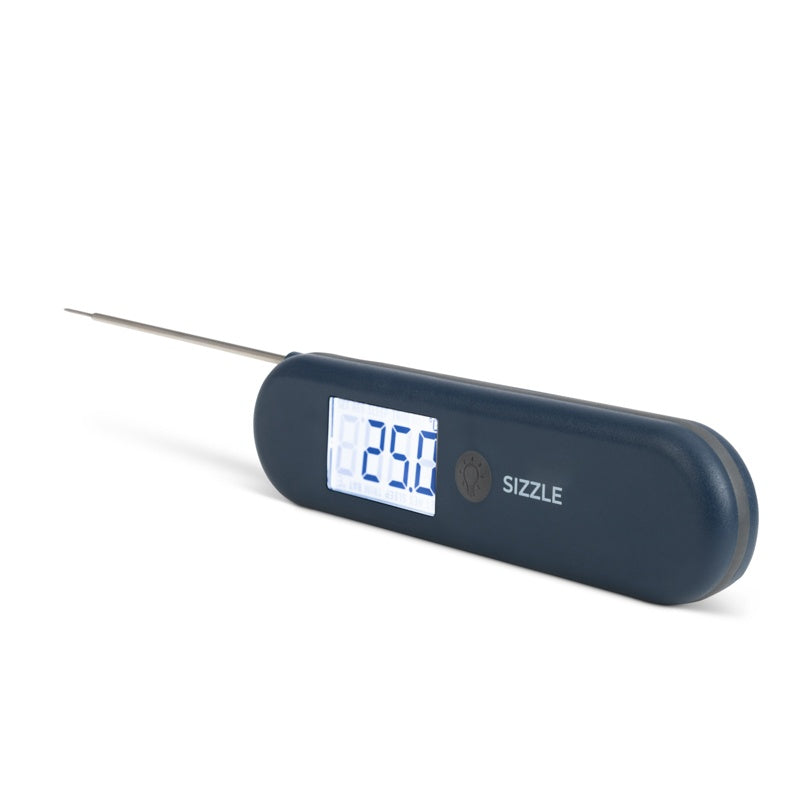 ETI 810-715 | Sizzle Waterproof Food Thermometer with Magnet | Midnight Blue, ±0.5 °C - generaltechuae
