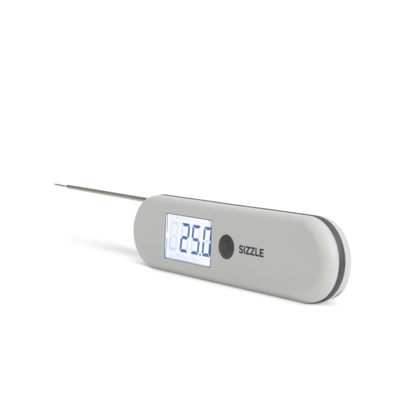 ETI 810-713 | Sizzle Waterproof Food Thermometer with Magnet | Stone, ±0.5 °C - generaltechuae