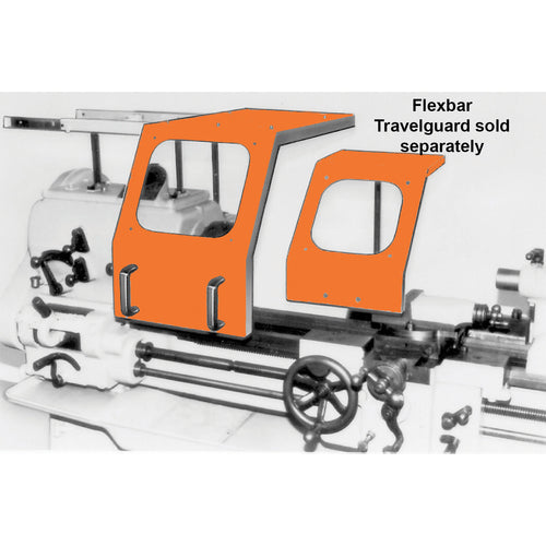 Flexbar 13080 | Slide-Track Latheguard Chuck Guard | 24" (24" wide) Capacity - generaltechuae