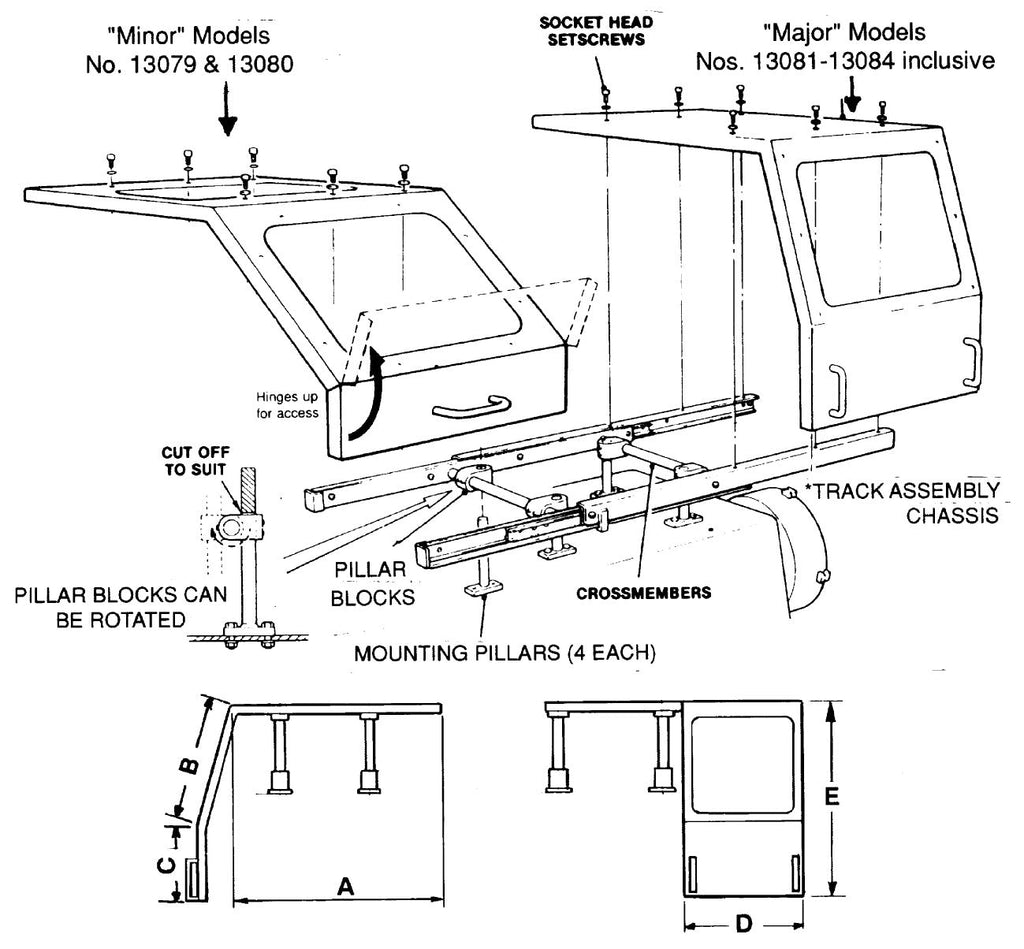 Flexbar 13081 | Slide-Track Latheguard Chuck Guard | 28" Capacity - generaltechuae (2)