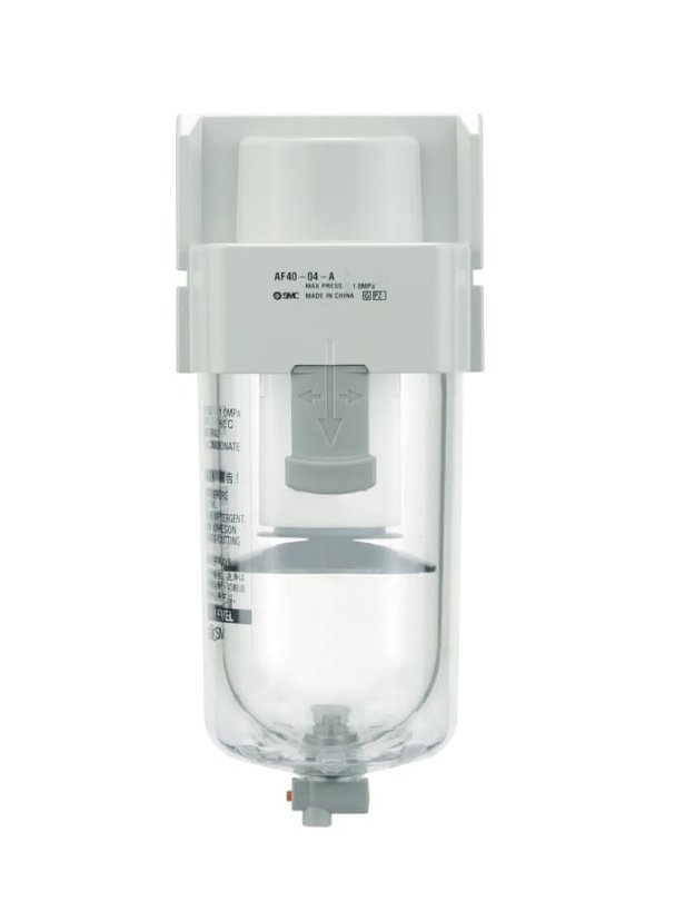 SMC AF20-01C-A | Filter | Clear Bowl | Series AF | Material Polycarbonate Case | Filtration Level 5¼m