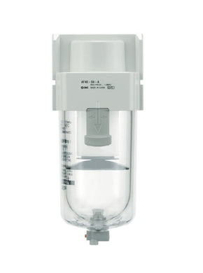 SMC AF20-01C-A | Filter | Clear Bowl | Series AF | Material Polycarbonate Case | Filtration Level 5¼m