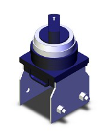 SMC VM-34AB | Actuator | Selector Switch | Series VM | Black - generaltechuae