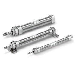 SMC C85N20-10 | Round Body Cylinder | Double Acting | Series C85N | Bore 20mm | Stroke 10mm - generaltechuae