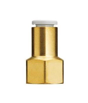 SMC KQ2F06-03N | Staright Fitting | Series KQ2 | Connection Rc 1/4 Female | Tube Size 6mm - generaltechuae