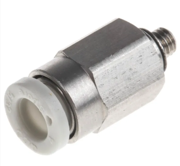 SMC KQ2H04-M3G | Copper Alloy Fitting | Threaded-to-Tube | Series KQ2 | Connection M3 Male | Tube Size 4mm - generaltechuae