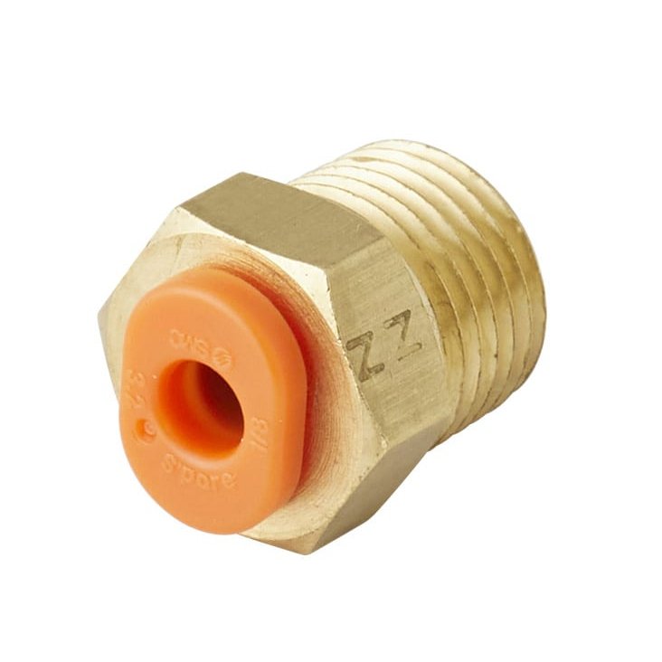 SMC KQ2H12-02AS | Straight Fitting | Threaded-to-Tube | Series KQ2 | Connection R 1/4 Male | Tube Size 12mm - generaltechuae