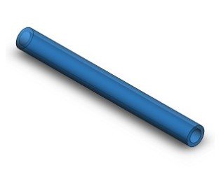 SMC TU1065BU-100 | Polyurethane Tubing | Series TU | Inside Diameter | 6.5mm | Outside Diameter | 10mm | Length 100m - generaltechuae