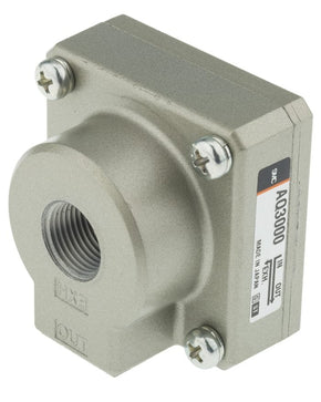 SMC AQ3000-03 | Quick Exhaust Valve | Threaded | Series AQ | Connection Rc 3/8 Female