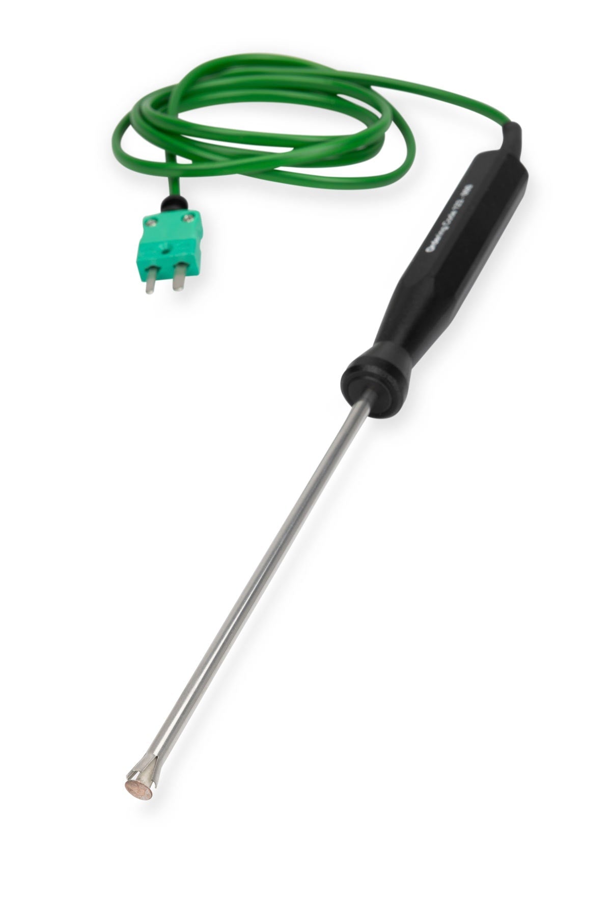 ETI 123-000 | Spring-Loaded Surface Temperature Probe | Type K, Straight Lead, -100 to 600 °C - generaltechuae