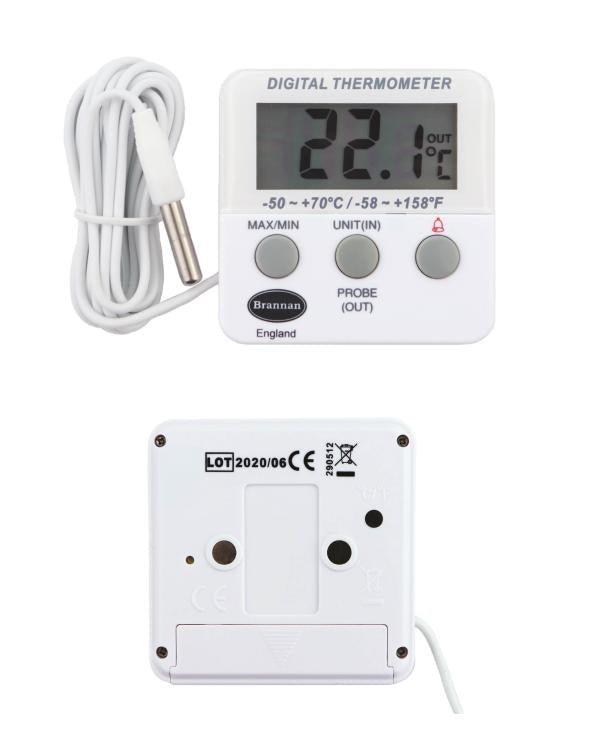 Brannan TC-012 | THERMcert Pre-Calibrated Twin Reading Thermometer | Points -18 & 0 °C - generaltechuae (2)