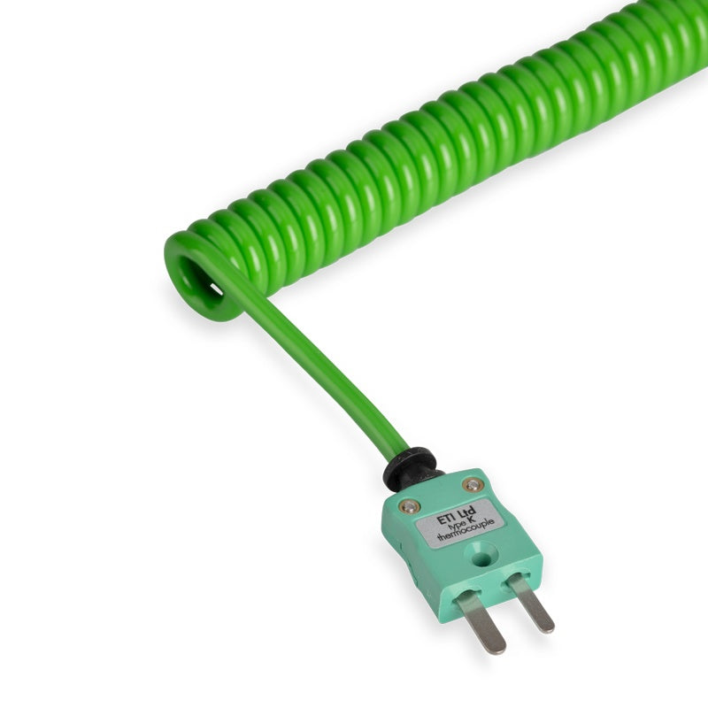 ETI 627-740 | Temperature Probe Extension Lead | Type K, Coiled, 1 m - generaltechuae (3)