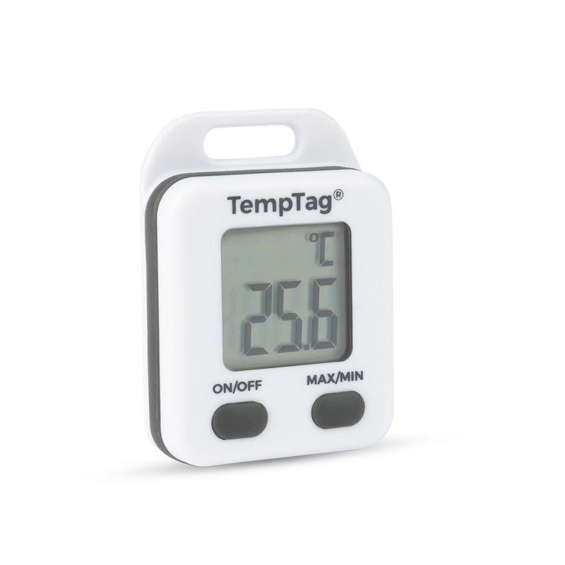 ETI 810-241 | TempTag Micro Max/Min Thermometer | White, -20 to 60 °C, IP65 - generaltechuae