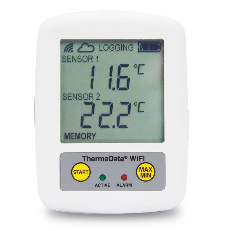 ETI 298-121 | ThermaData WiFi 2-Channel Thermocouple Logger | Type K - generaltechuae