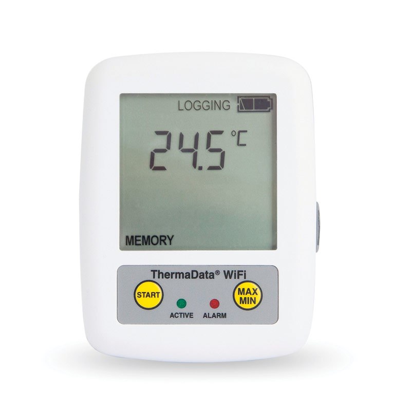 ETI 298-001 | ThermaData WiFi Logger | Internal Thermistor Sensor, 0 to 50 °C - generaltechuae
