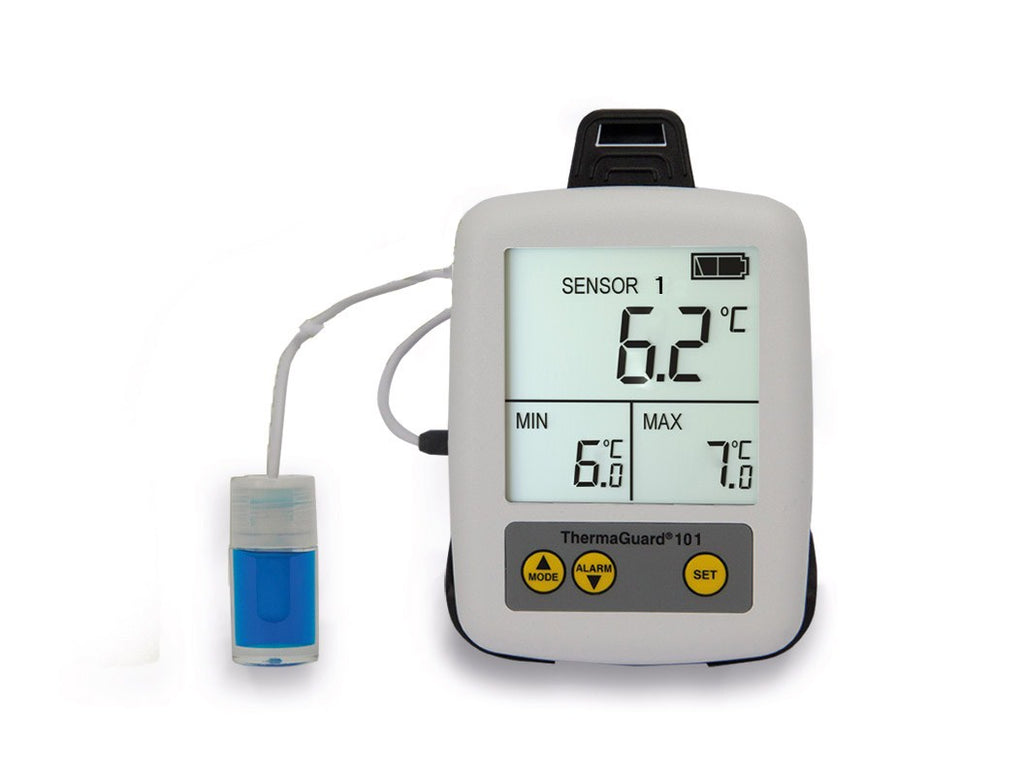 ETI 891-911 | ThermaGuard Pharm Vaccine Thermometer | Model 101 + UKAS 2-Point (-18, 0 °C) - generaltechuae