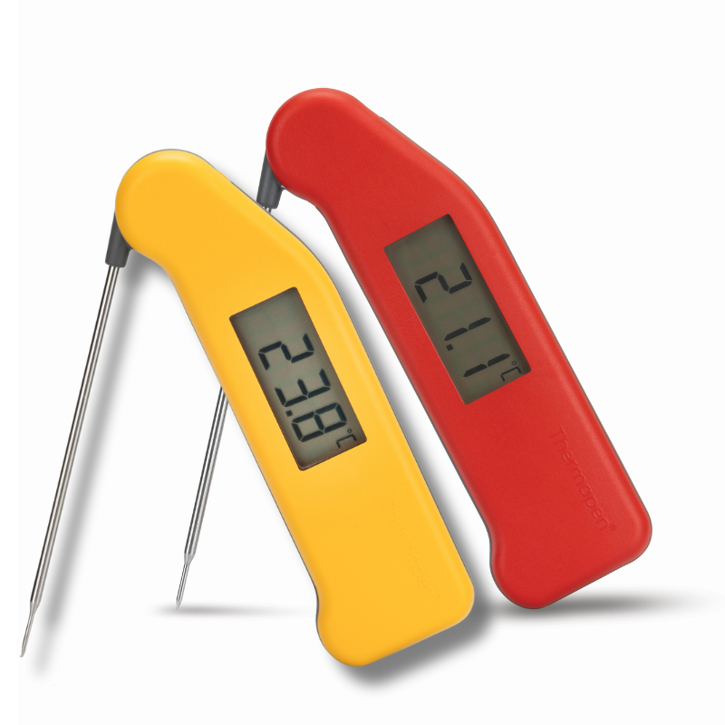 ETI 860-327 | Thermapen Classic Food Safety Duo | Red & Yellow, 3-Second Reading - generaltechuae