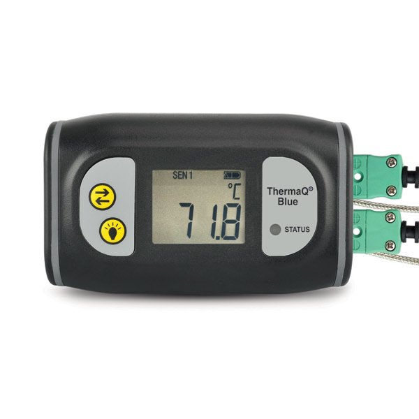 ETI 860-921 | ThermaQ Blue Bluetooth Thermometer | Kit with probes, 2-channel Type K - generaltechuae