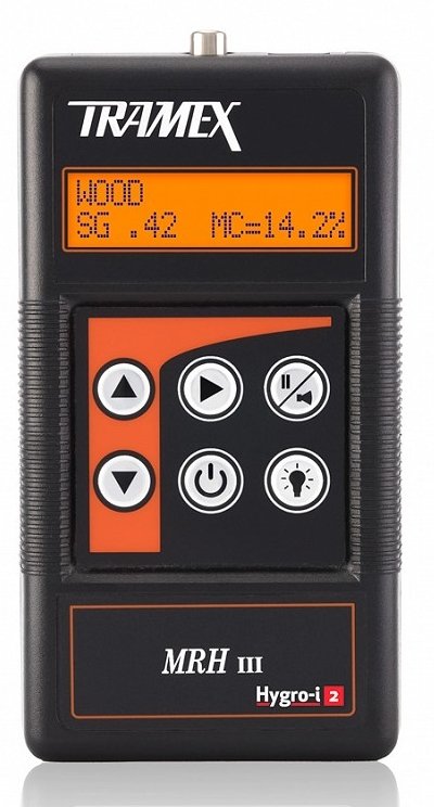 Tramex MRH3 - MOISTURE AND RELATIVE HUMIDITY METER FOR MEASURING AND EVALUATING MOISTURE CONTENT AND RELATIVE HUMIDITY IN BUILDING MATERIALS - generaltechuae