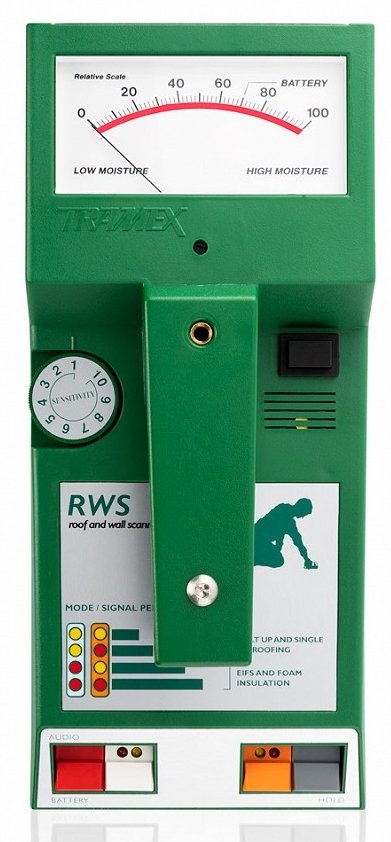 Tramex RWS - ROOF AND WALL MOISTURE SCANNER
FOR INSTANT NON-DESTRUCTIVE MOISTURE DETECTION IN WALL AND ROOFING SYSTEMS - generaltechuae