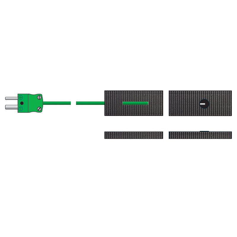 ETI 133-080 | Velcro Pipe Temperature Probe | Type K, -10 to 100 °C, 2 m lead - generaltechuae (4)